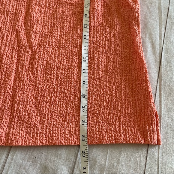 Draper’s & Damon’s Petites Textured Sleeveless Tank Top Women’s L Pink Stretch - Picture 8 of 9